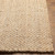 Kerala Diamond Patterned Jute Area Rug close up corner