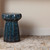 Turquoise Waters Oyster Side Table in hallway