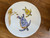 Sea Turtle Round Serving Platter on table