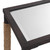 Braddock Nautical Mirror Topped Console Table corner view 2