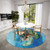 Swimming the Reef Indoor-Outdoor Washable Rug