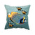 Ocean Aquarium Hooked Pillow 