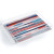 Modern Marine Stripes Acrylic Serving Tray top view