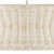 Phoebe Woven Rattan Chandelier Lighting close up