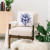 Indigo Seaweed No. 8 Pillow chair