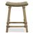 Cambria Natural Woven Counter Stool front view