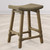 Cambria Natural Woven Counter Stool on floor