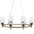 Hightider Nautical Roped 6-Light Oval Chandelier