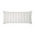 Malibu White and Indigo Striped 12 x 24 Pillow