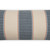 Tampa Blue Lumbar 12 x 24 Pillow close up stripe