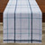 Caspian Sea Plaid Table Runner