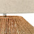 Mangrove Natural Woven Table Lamp close up