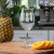 Fresh Pineapple Engraved Set of Four Large Wine Glasses lifestyle image