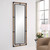 Melville Tall Rectangle Rope Wrapped and Iron Frame Mirror angle room view