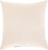 LaConner Teal Velvet and Linen Striped 22 x 22 Pillow back of pillow