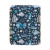Sea Fishes Shells Blue Double Woven Fringed Throw