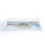 Nantucket Christmas Dory Acrylic Serving Tray side view