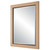 Seabrook Basket Weave Rectangle Mirror angle view