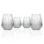 Regatta Etched Stemless Tumbler Glasses - Set of 4