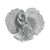 Silvered Maldives Faux Coral Sculpture Decor