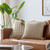 Coastal Sandy Stripes and Fun Tassels Pillow with Kimmie Pillow