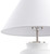 Biarritz White Textured Table Lamp shade