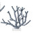 Set of Two Large Blue Coral Branch Sculpted Decor.2