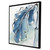 Luxe Blue Banana Leaf III Giclée Canvas angle view