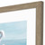  Atlantic Facing West Seaside Egret Framed Print corner close up