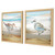 Sandpipers Set of Two Framed Art Prints angle view