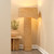 Big Island Woven Floor Lamp room view