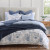 Blue Oceania Paradise Luxury 3-Piece King Size Comforter Set with layers