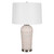 Nantucket White Wicker Table Lamp