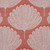 Kita Palmetto Coral Tropical Elegance Pillow close up