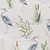 Set of Four 20 x 20 Cotton Blue Heron Napkins close up pattern