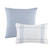 Sea Blue Mist Oversized Queen 6-Piece Comforter Set decorative pillows