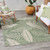 Island Green Palms Design Indoor-Outdoor Rug outdoor room 2