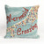 Mermaid Crossing Hand-Hooked 18 x 18 Pillow