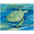 Lagoon Turtle III Canvas Art