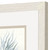 Ocean Blue Flora Framed Art - Set of Two corner