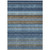 Lakeside Navy Blue Striped Area Rug