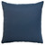 Soft Embroidered Navy Sea Turtle Indoor-Outdoor Pillow back of pillow