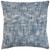 Woven Navy Blue Textured Square Indoor-Outdoor Pillow