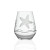 Starfish Etched Set of Four Stemless Wine Glasses single glass