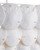 Tulum White Sand Dollar Oval Chandelier close up