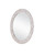 Iridescent Uma Mother of Pearl Shell Round Mirror angle view