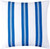 On Deck II Blue and White Stripe 20 x 20 Pillow