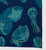 Ocean Blue Jellyfish Eco-Knit Lux Throw