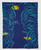 Ocean Blue Kelp Forest Luxury Knit Throw 