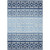 Suna Bay Blue Washable Indoor-Outdoor Rug